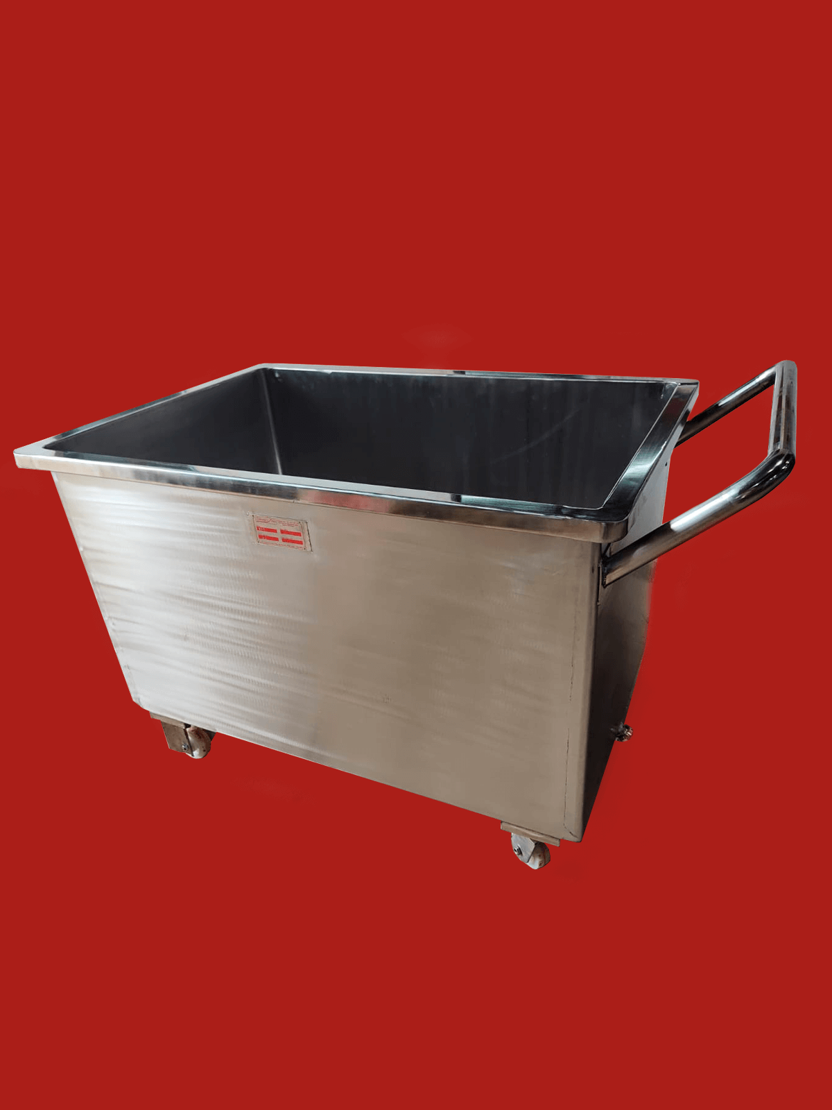 CARRINHO EM AÇO INOX(1)